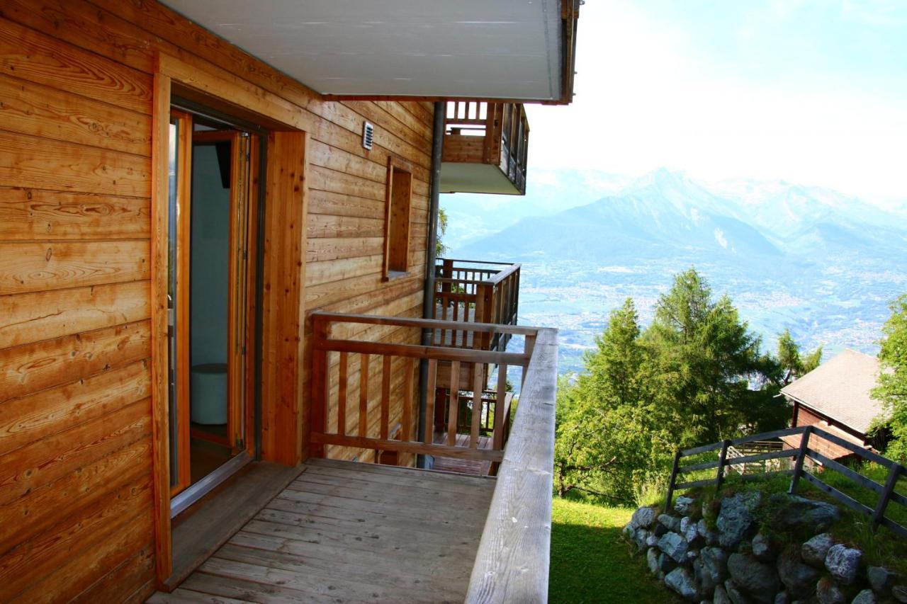 Ski Paradise Mountain & Luxe Apartments Veysonnaz Kültér fotó