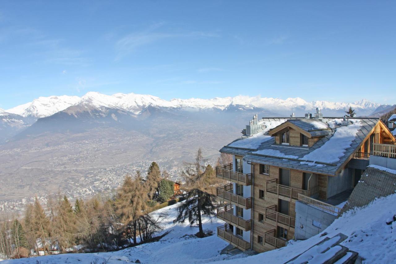 Ski Paradise Mountain & Luxe Apartments Veysonnaz Kültér fotó