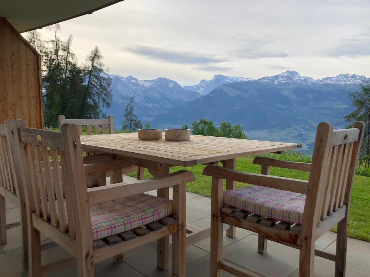 Ski Paradise Mountain & Luxe Apartments Veysonnaz Kültér fotó
