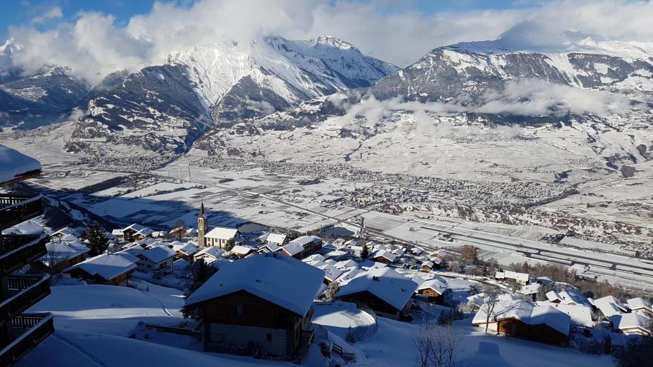 Ski Paradise Mountain & Luxe Apartments Veysonnaz Kültér fotó