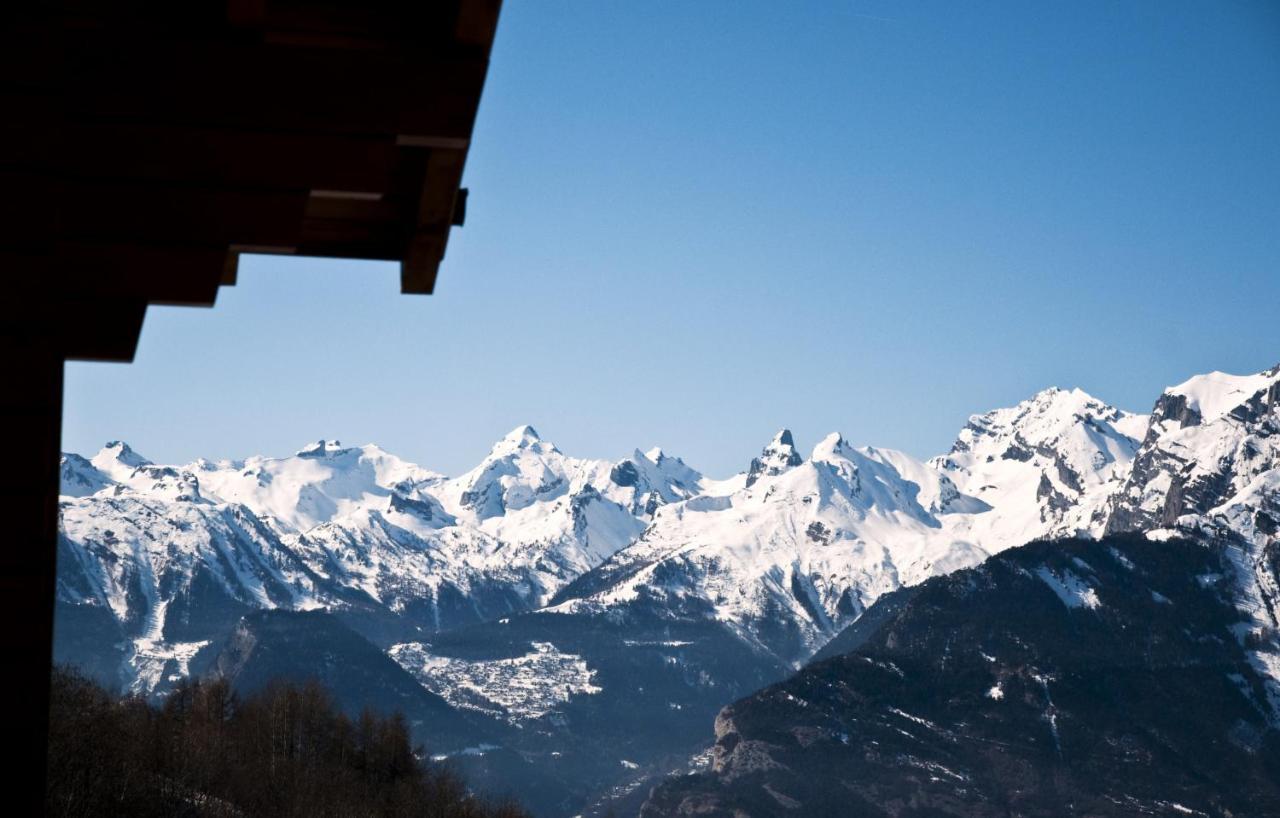 Ski Paradise Mountain & Luxe Apartments Veysonnaz Kültér fotó