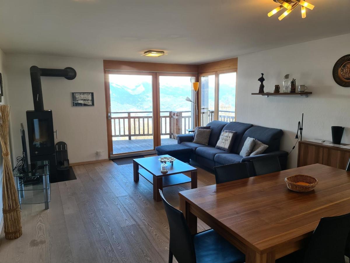 Ski Paradise Mountain & Luxe Apartments Veysonnaz Kültér fotó