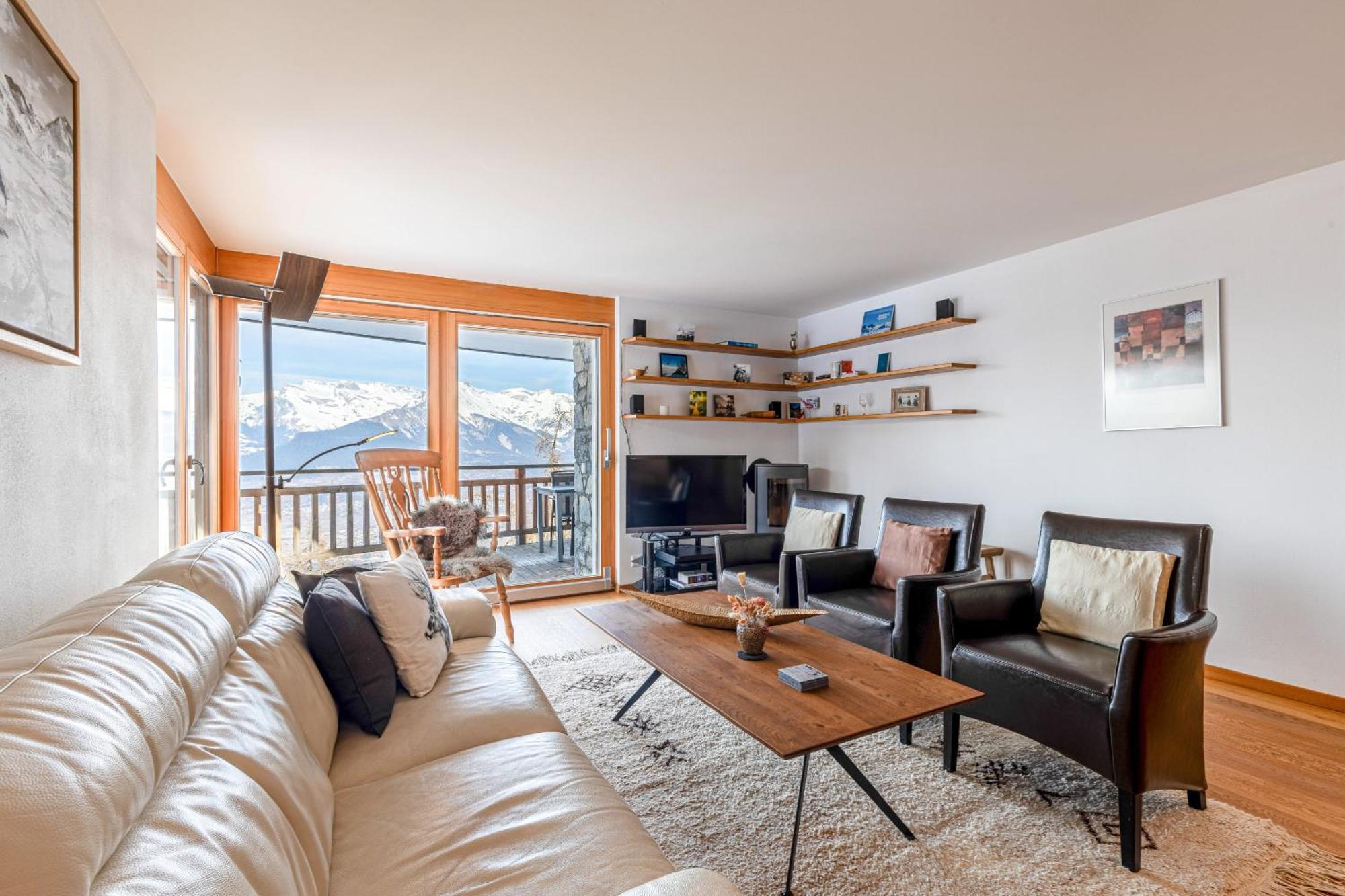 Ski Paradise Mountain & Luxe Apartments Veysonnaz Kültér fotó